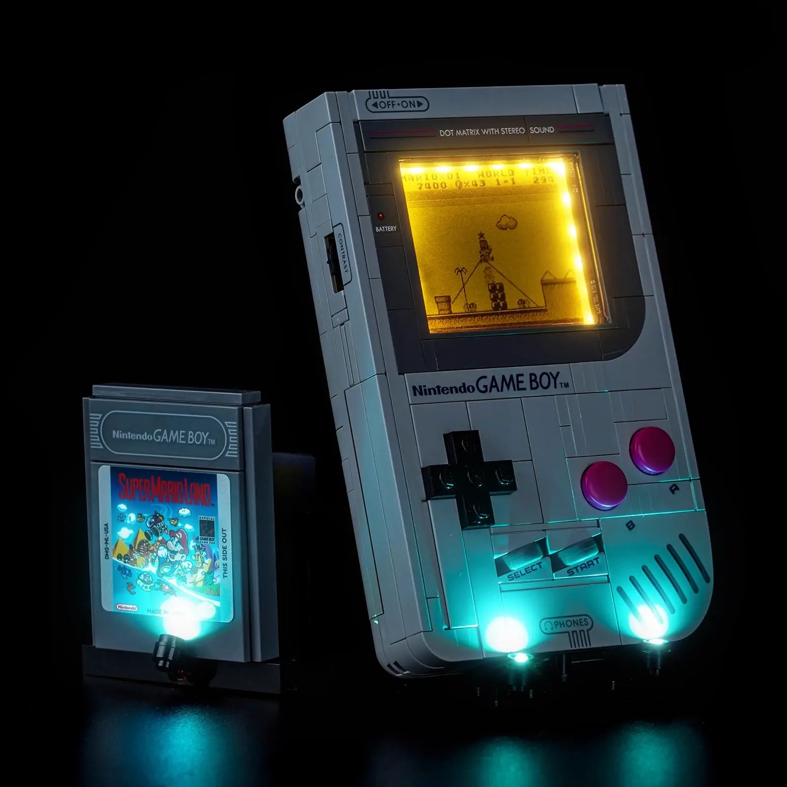 Bright My Bricks LED kit for LEGO Super Mario Game Boy #72046