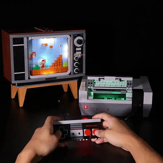 Light Kit for LEGO Super Mario Nintendo Entertainment System #71374 - Bright My Bricks