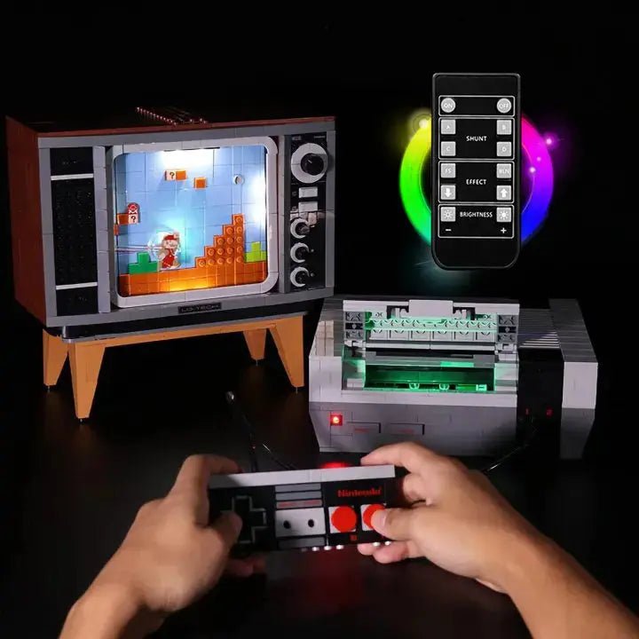Light Kit for LEGO Super Mario Nintendo Entertainment System #71374 - Bright My Bricks