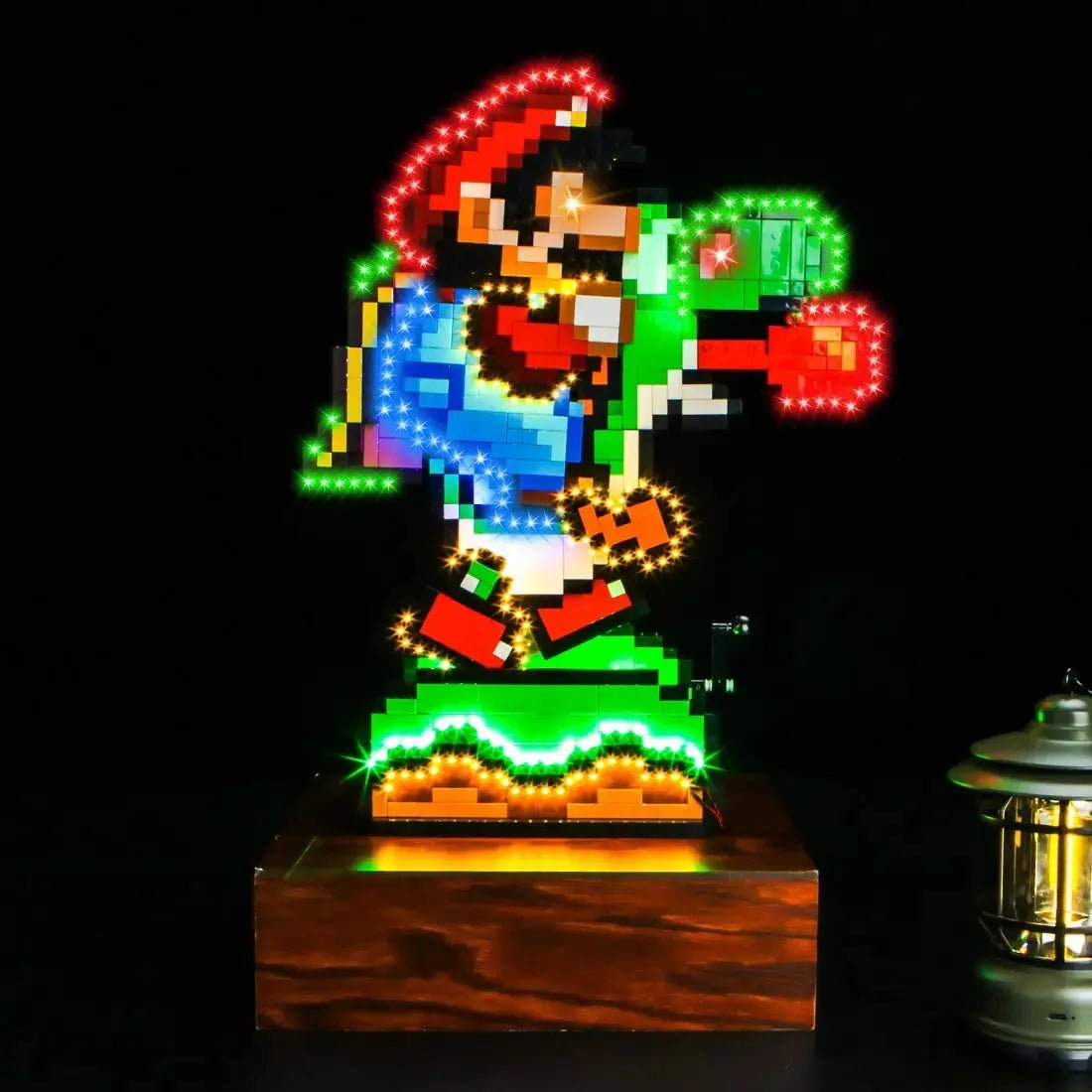 LED light kit for LEGO® Super Mario World: Mario & Yoshi #71438 | Bright My Bricks