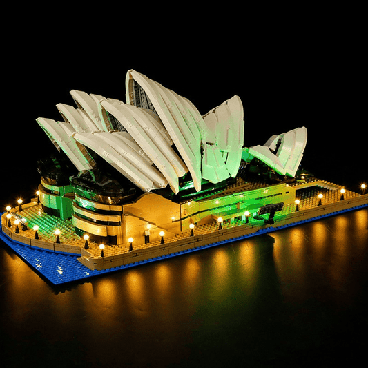 LED light kit for LEGO® Sydney Opera House #10234 | Bright My Bricks
