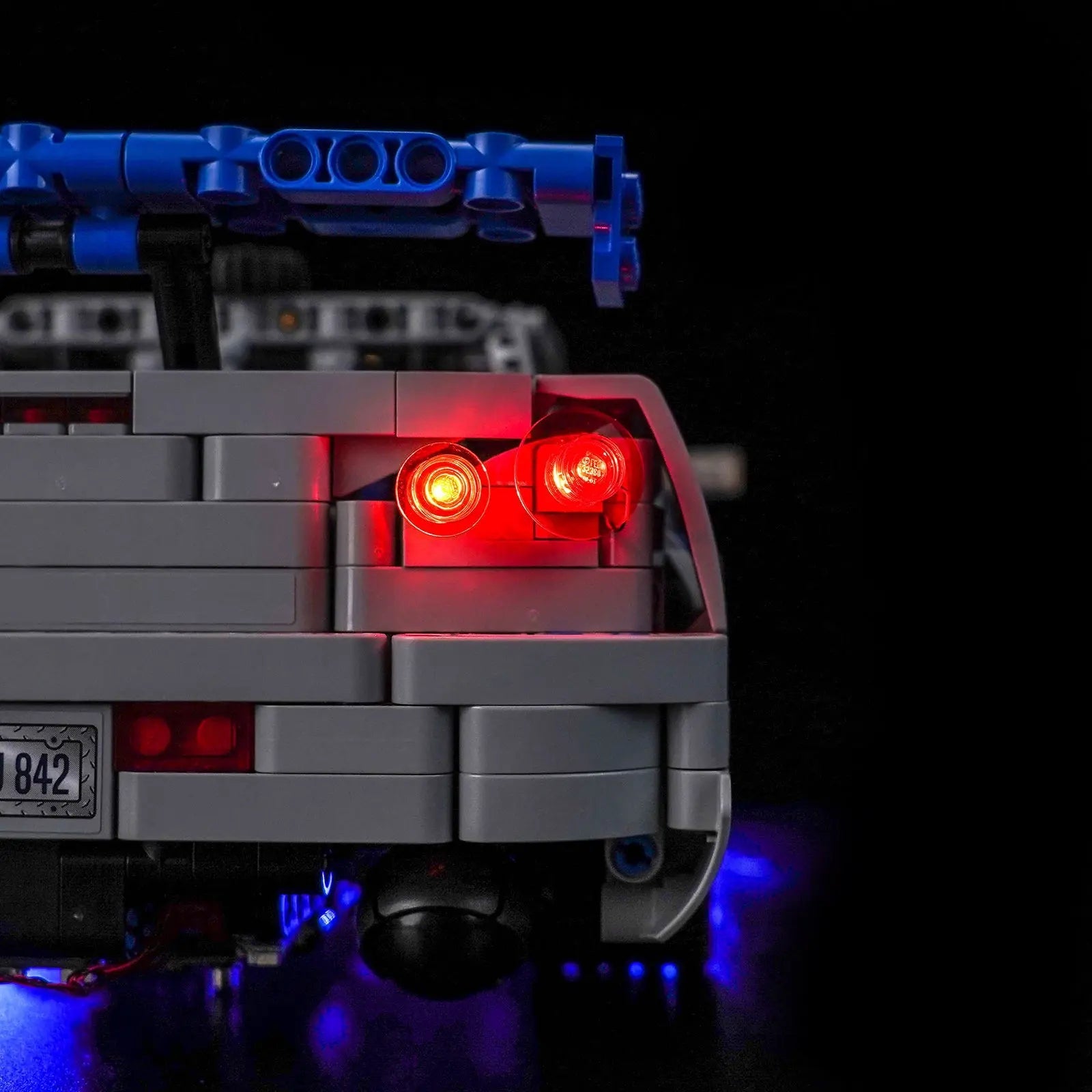 Light Kit LEGO Technic 2 Fast 2 Furious Nissan Skyline GT-R (R34) #42210 display view