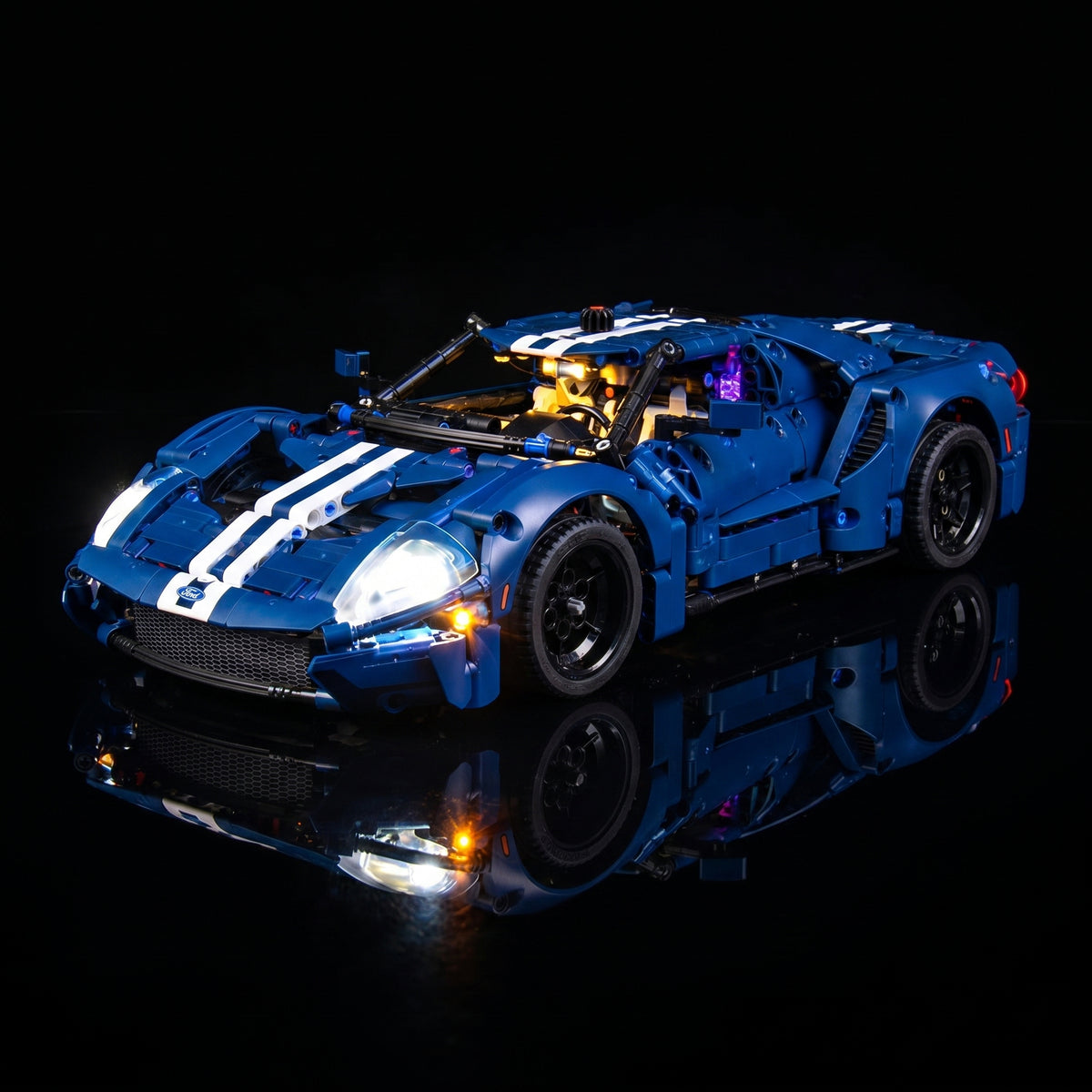 LED light kit for LEGO® Technic 2022 Ford GT #42154 | Bright My Bricks