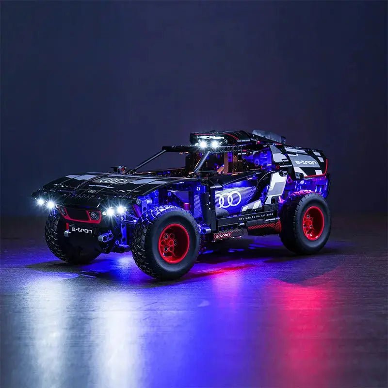LEGO Technic Audi RS Q e-tron #42160 with premium LED kit