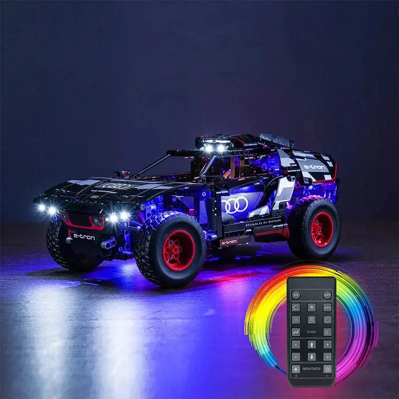 LEGO Technic Audi RS Q e-tron #42160 with premium LED kit