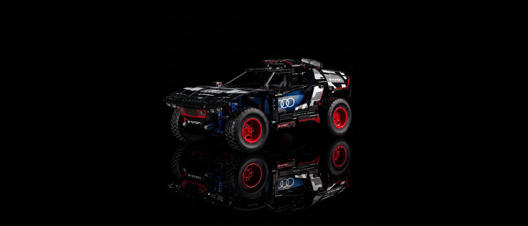 Kit LED pour LEGO® Audi RS Q e-tron #42160 — standard build, without the LED light kit