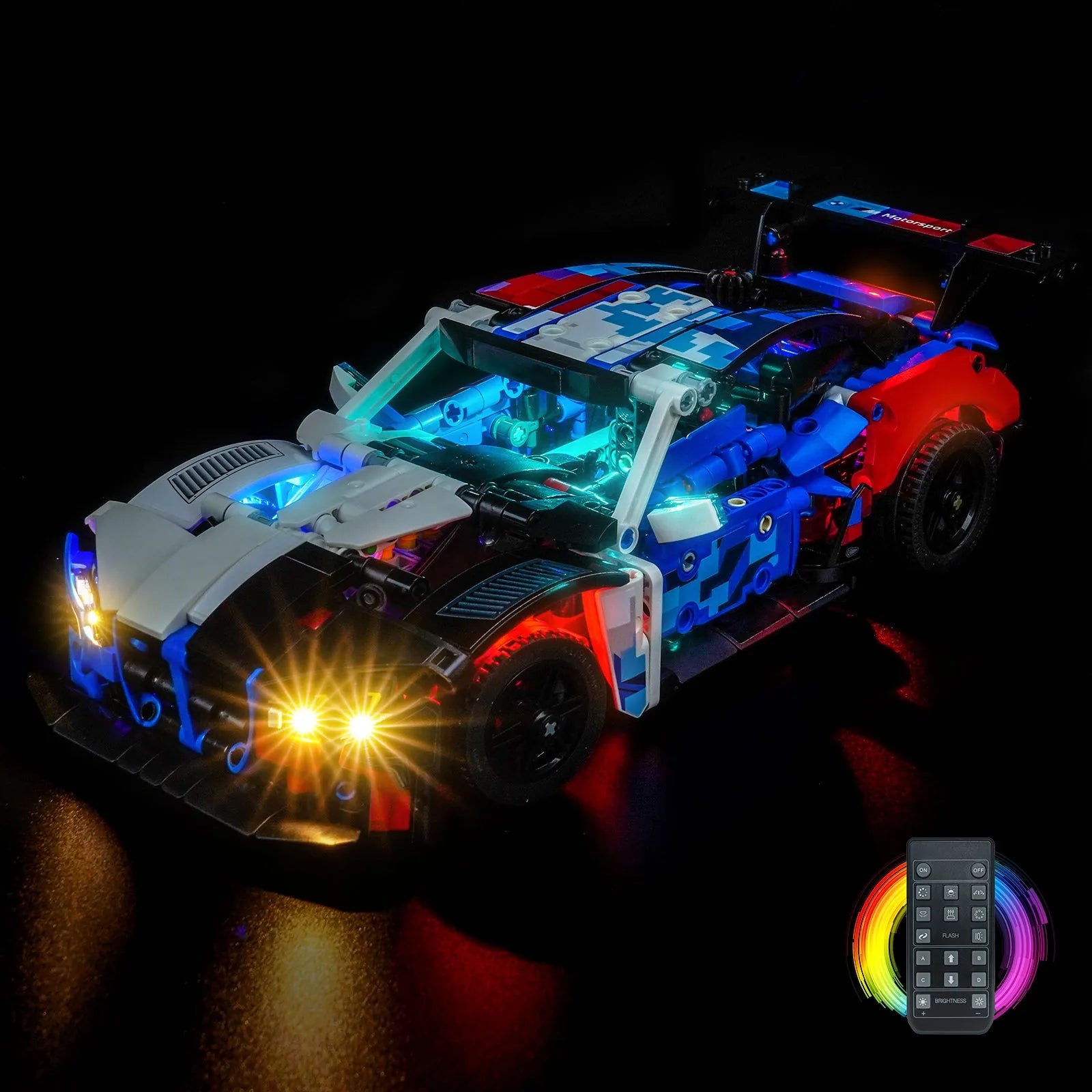 Light Kit for LEGO Technic BMW M4 GT3 EVO Race Car #42226 - Bright My Bricks