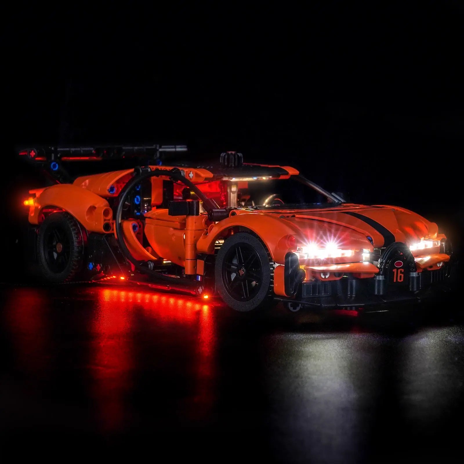 Light Kit for LEGO Technic Bugatti Chiron Pur Sport Hypercar #42222 - Bright My Bricks