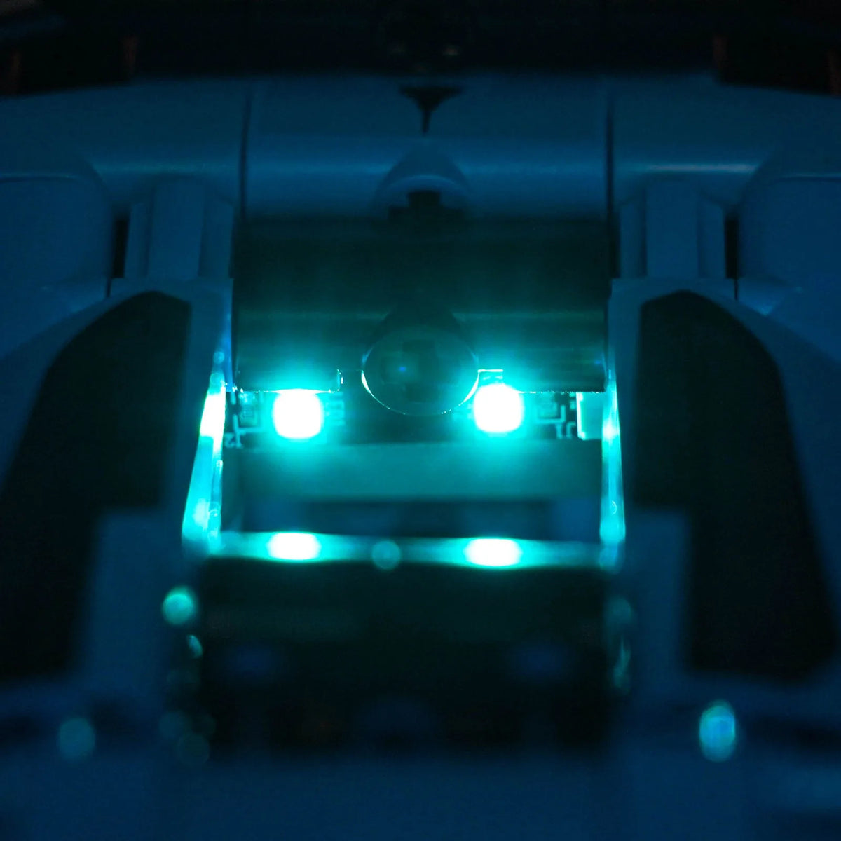 premium LED light kit for LEGO® Technic Chevrolet Corvette Stingray Blue #42217, night-mode display glow