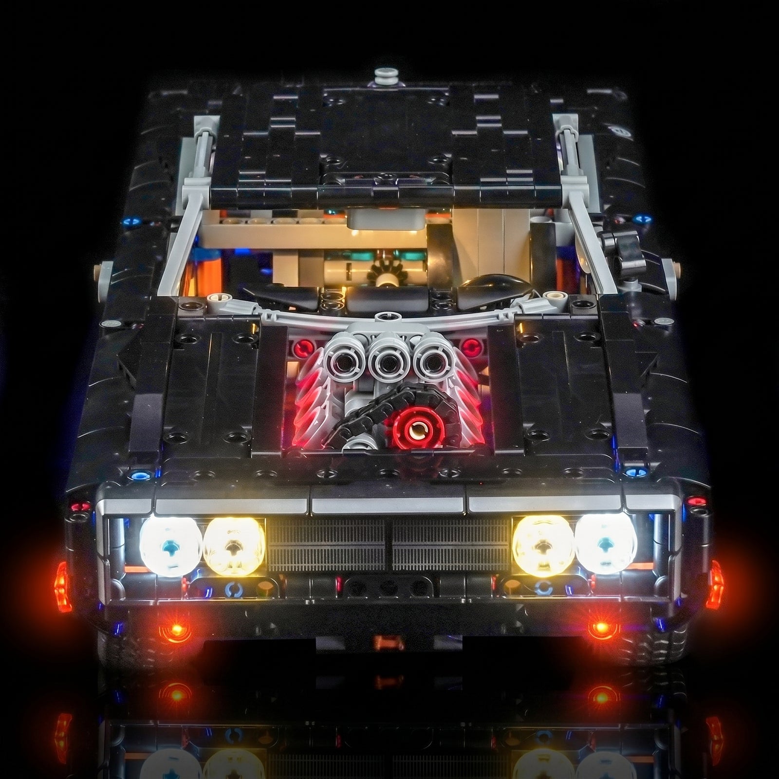 LED-Beleuchtungsset für LEGO® Fast and Furious Dodge Charger R/T Auto #42231