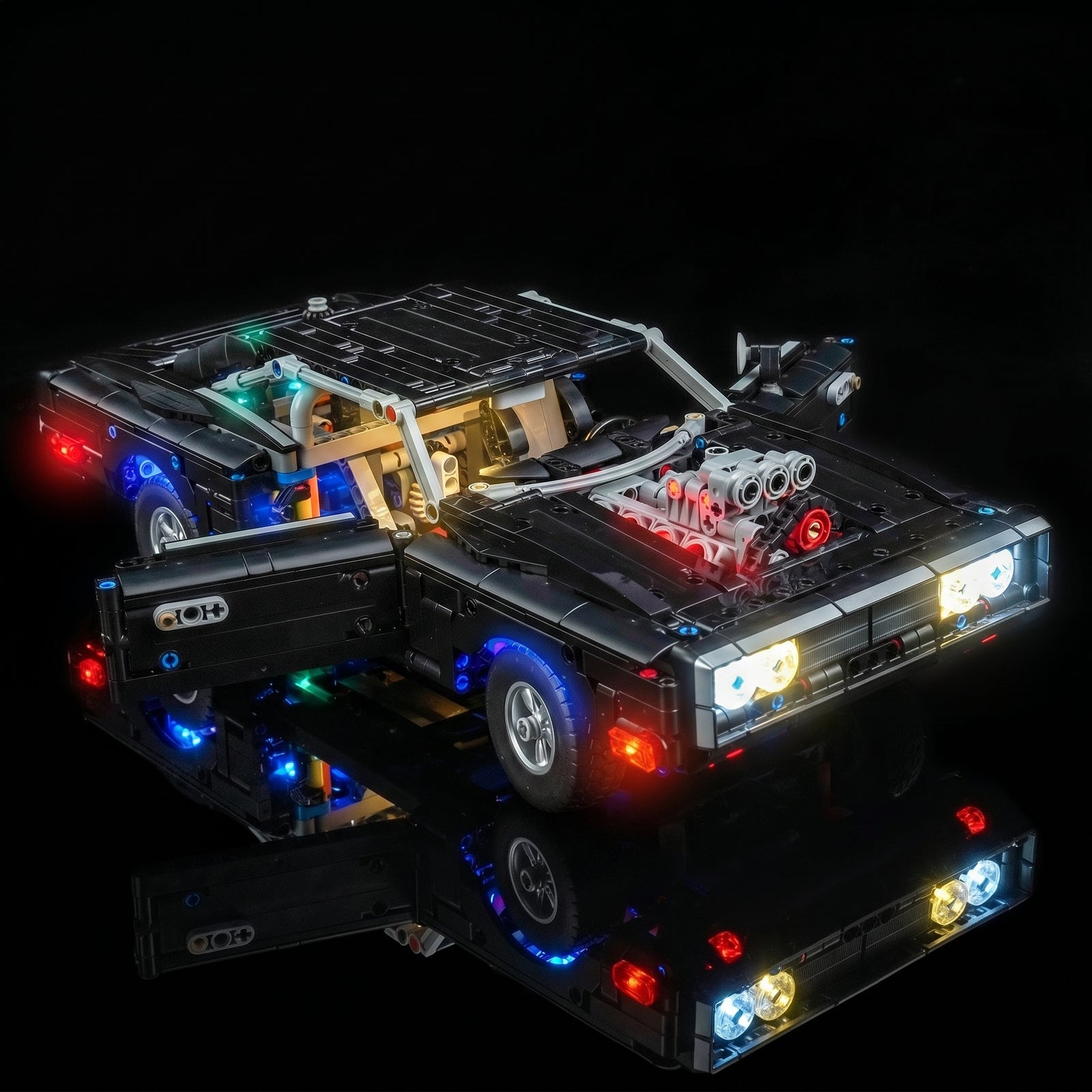 LED-Beleuchtungsset für LEGO® Fast and Furious Dodge Charger R/T Auto #42231