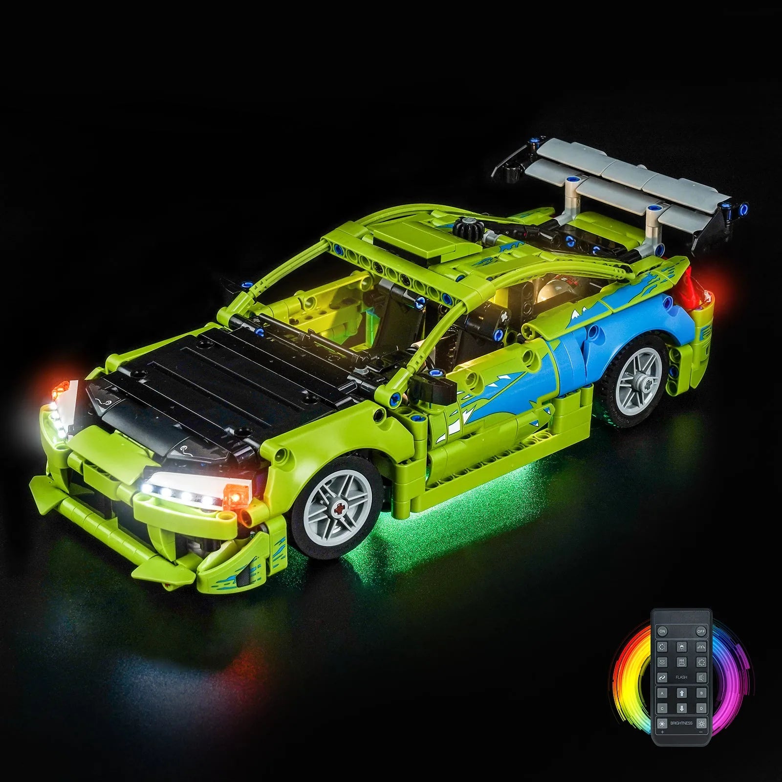 Light Kit for LEGO Technic Fast and Furious Mitsubishi Eclipse #42229 - Bright My Bricks