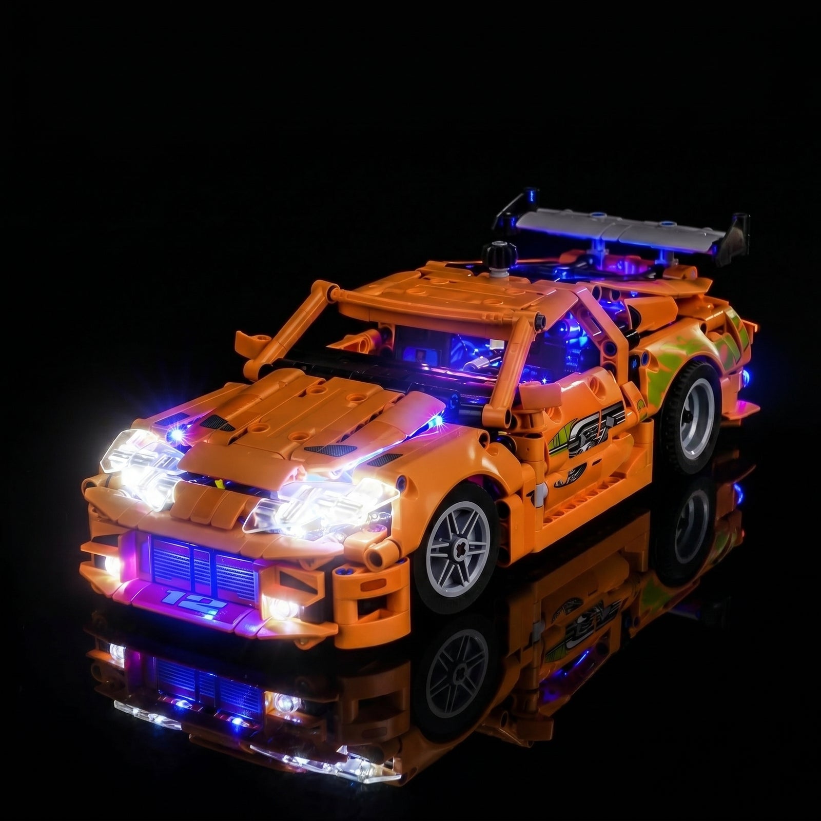 Light Kit for LEGO® Technic™ Fast and Furious Toyota Supra MK4 #42204