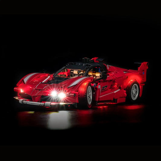 Light Kit for LEGO Technic Ferrari FXX K #42212 - Bright My Bricks