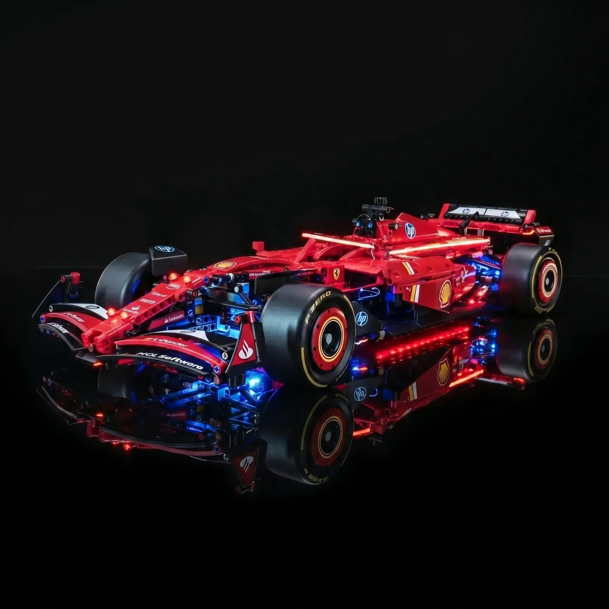 LED light kit for LEGO® Technic Ferrari SF-24 F1 Car #42207 | Bright My Bricks