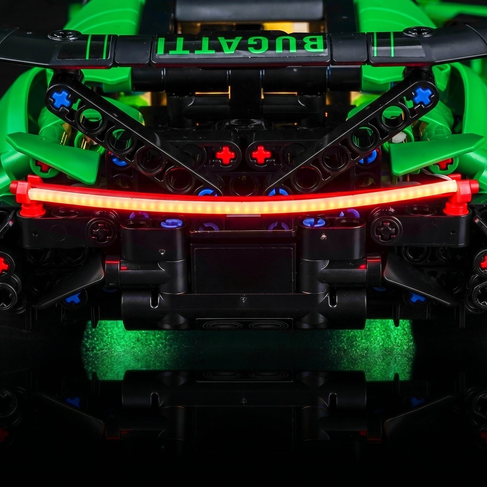 Light Kit for LEGO® Technic Green Bugatti Chiron Pur Sport Hypercar #42241