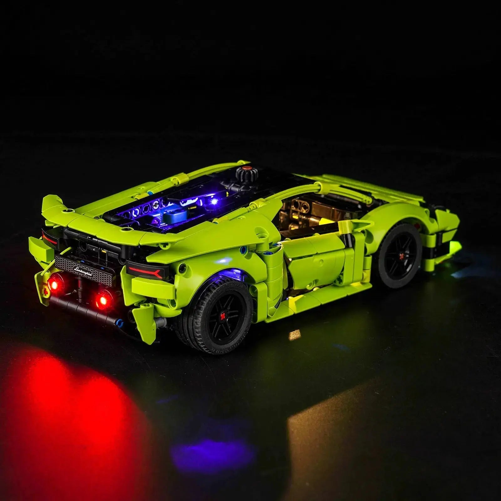 Light Kit LEGO Technic Lamborghini Huracán Tecnica #42161 display view