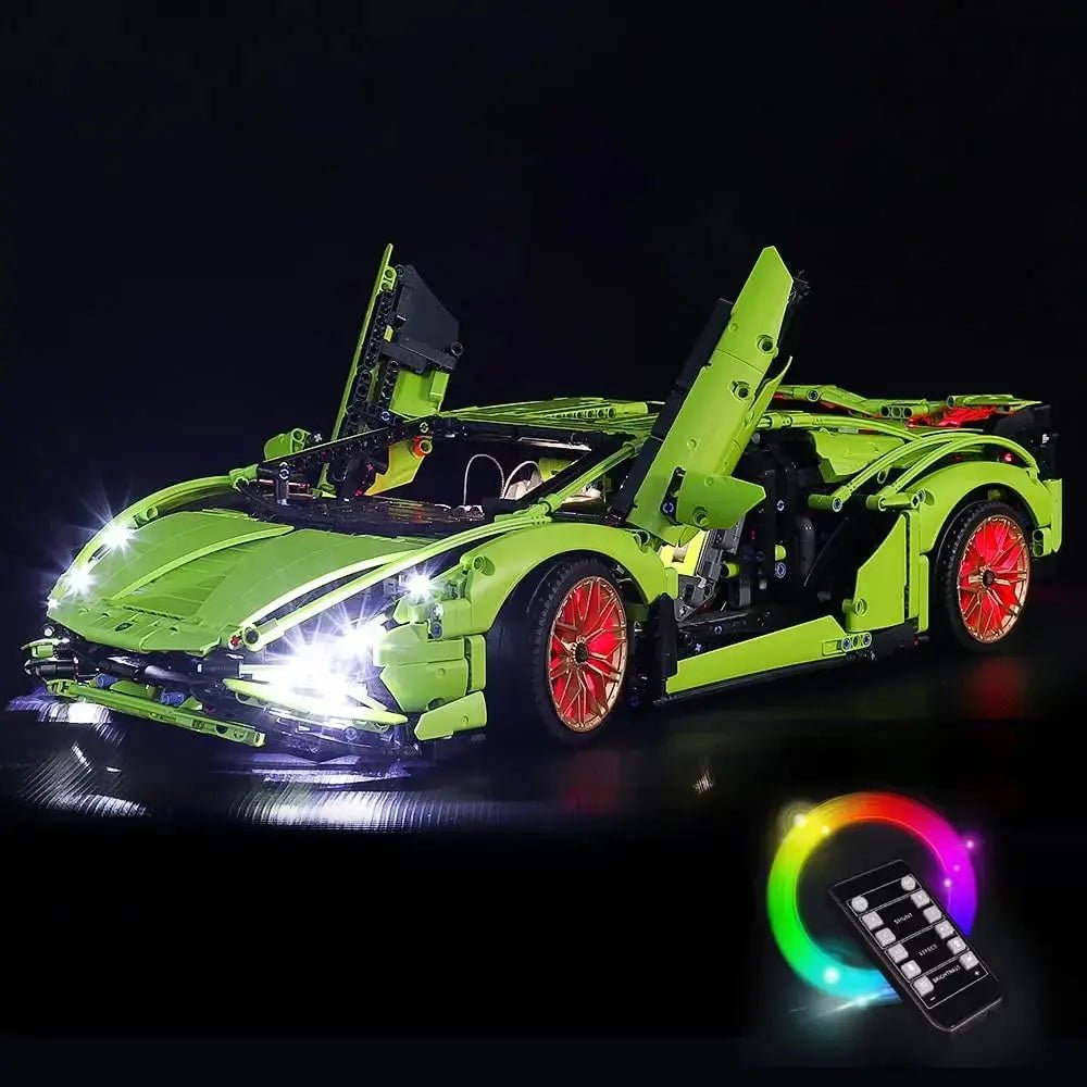 Light Kit for LEGO Technic Lamborghini Sián FKP 37 #42115 - Bright My Bricks