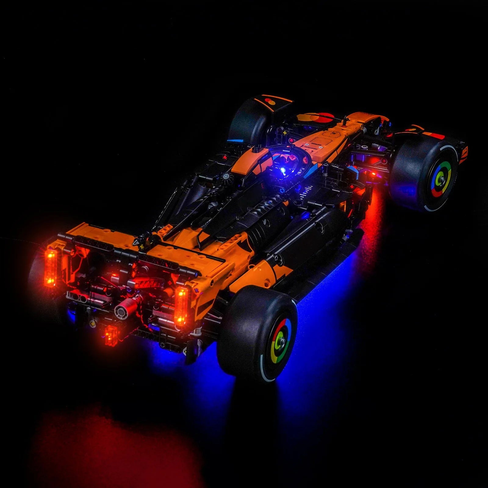 LEGO Technic McLaren MCL39 F1 Car #42228 LED lighting detail