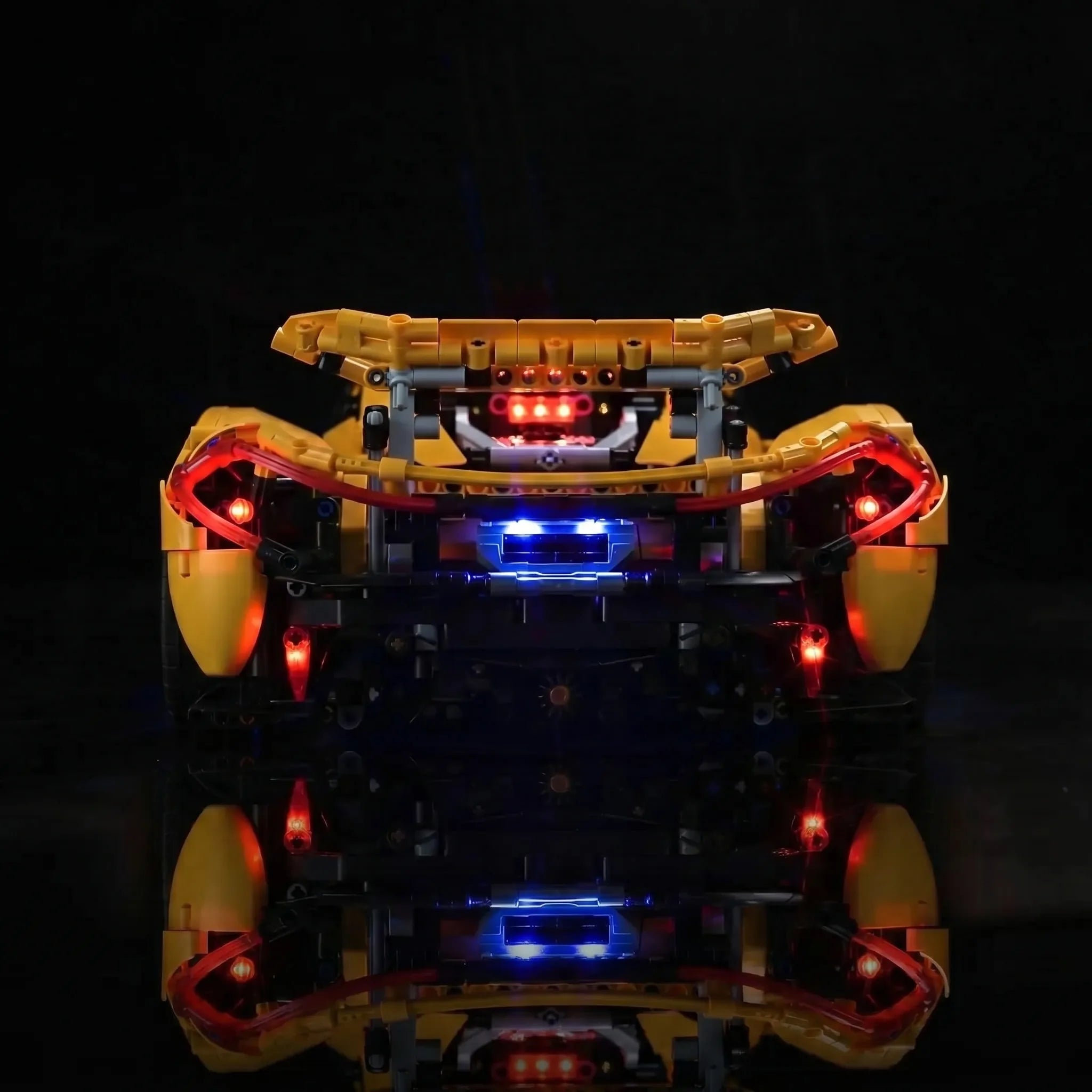 lighting effect on the build: Bright My Bricks display light kit for LEGO® Technic McLaren P1 #42172