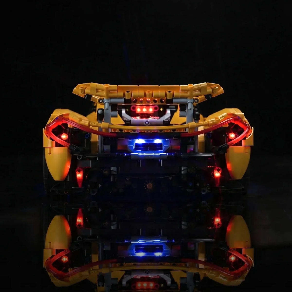 lighting effect on the build: Bright My Bricks display light kit for LEGO® Technic McLaren P1 #42172