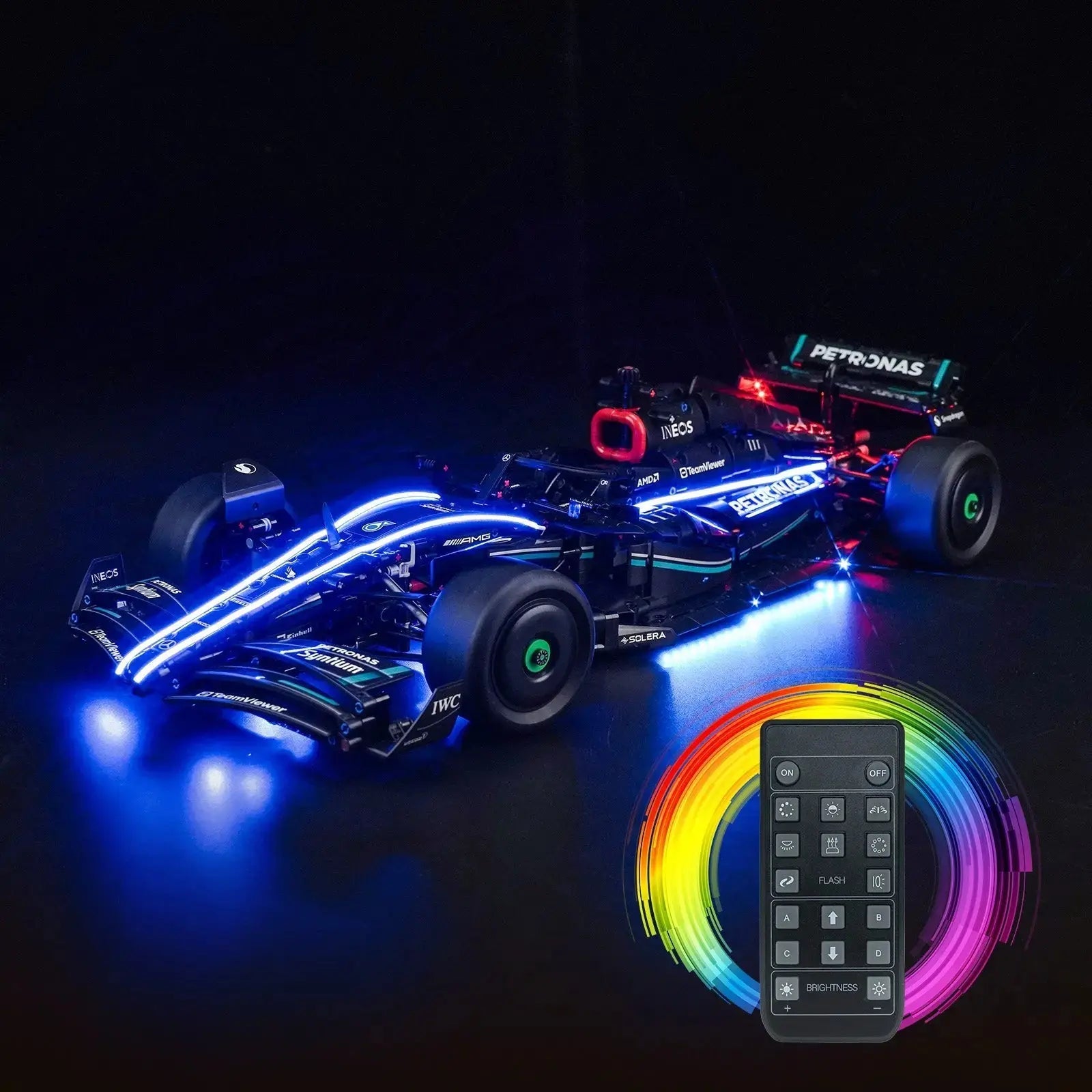 Light Kit for LEGO Technic Mercedes-AMG F1 W14 E Performance #42171 - Bright My Bricks