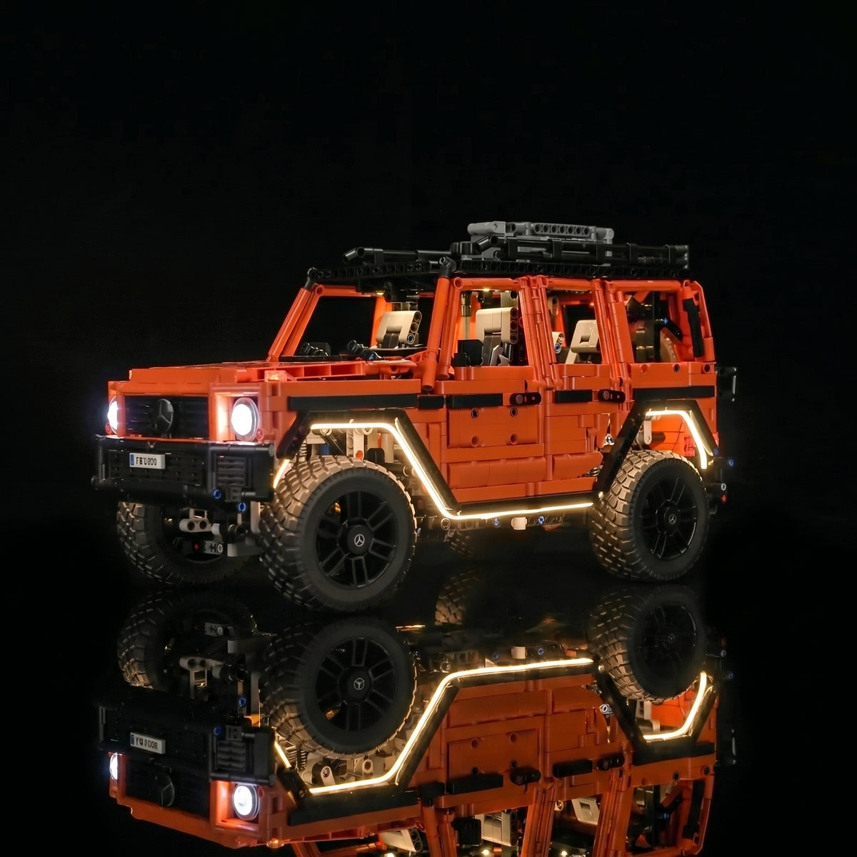 LED light kit for LEGO® Technic Mercedes-Benz G 500 PROFESSIONAL Line #42177 | Bright My Bricks