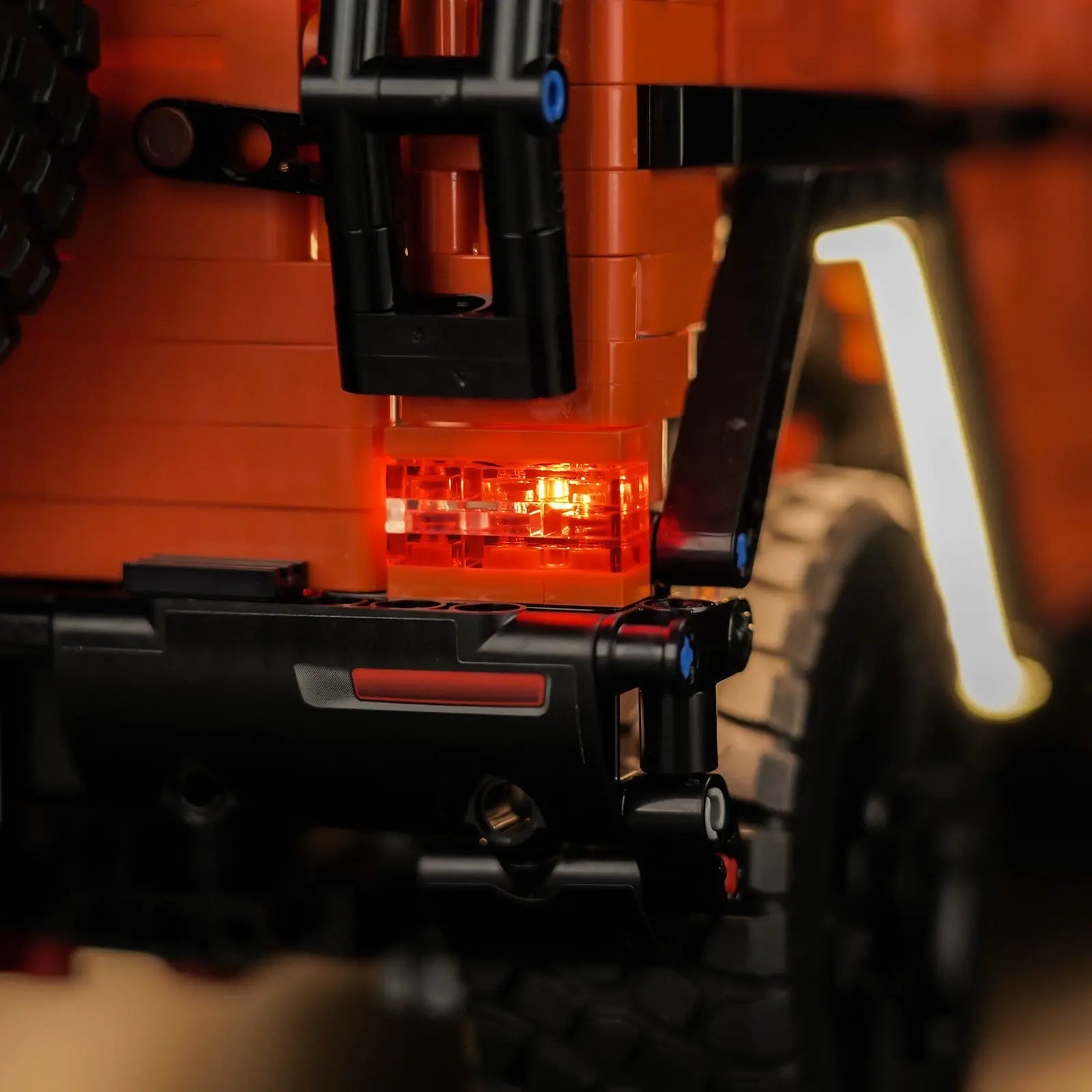 Light Kit LEGO Technic Mercedes-Benz G 500 PROFESSIONAL Line #42177 display view