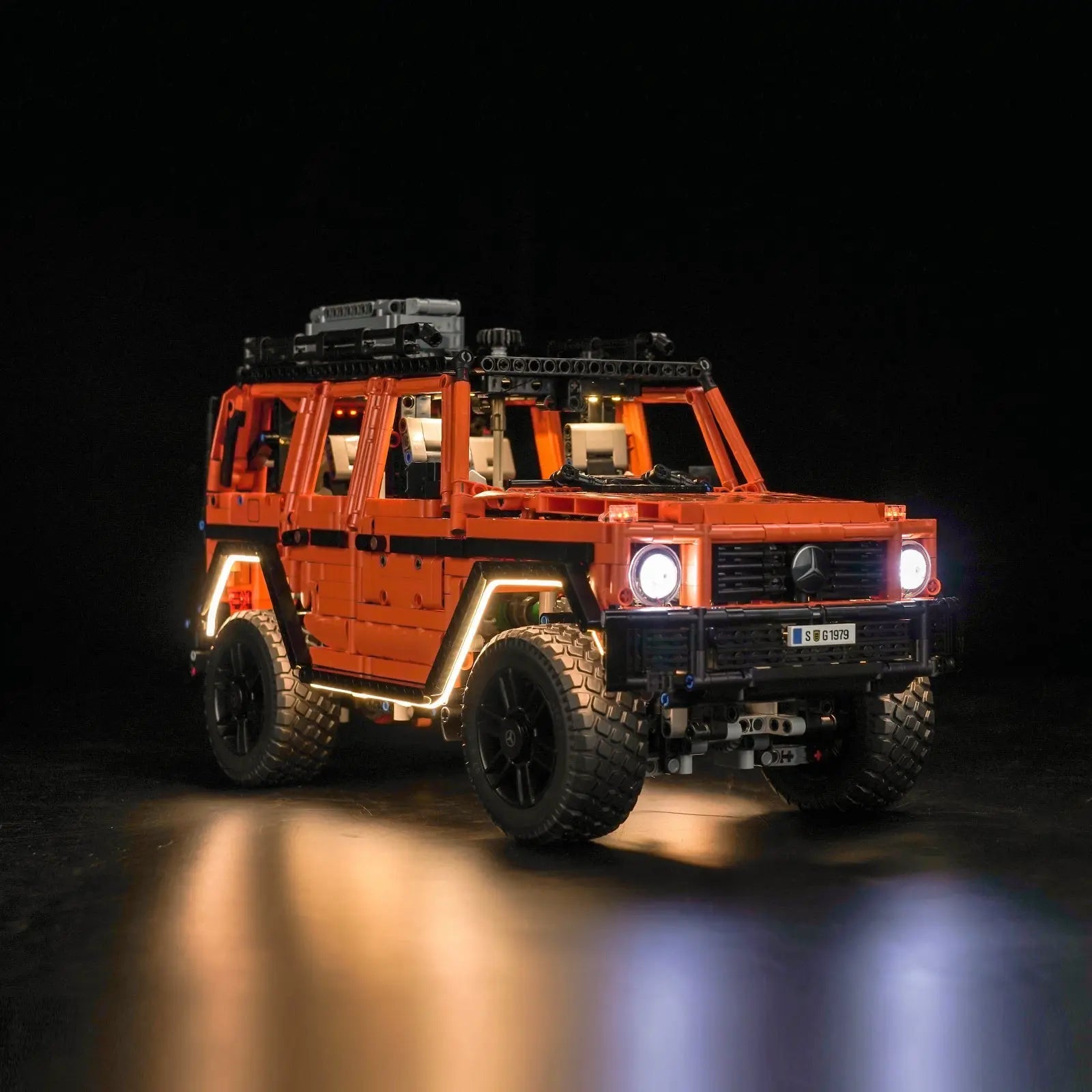 Light Kit LEGO Technic Mercedes-Benz G 500 PROFESSIONAL Line #42177 display view