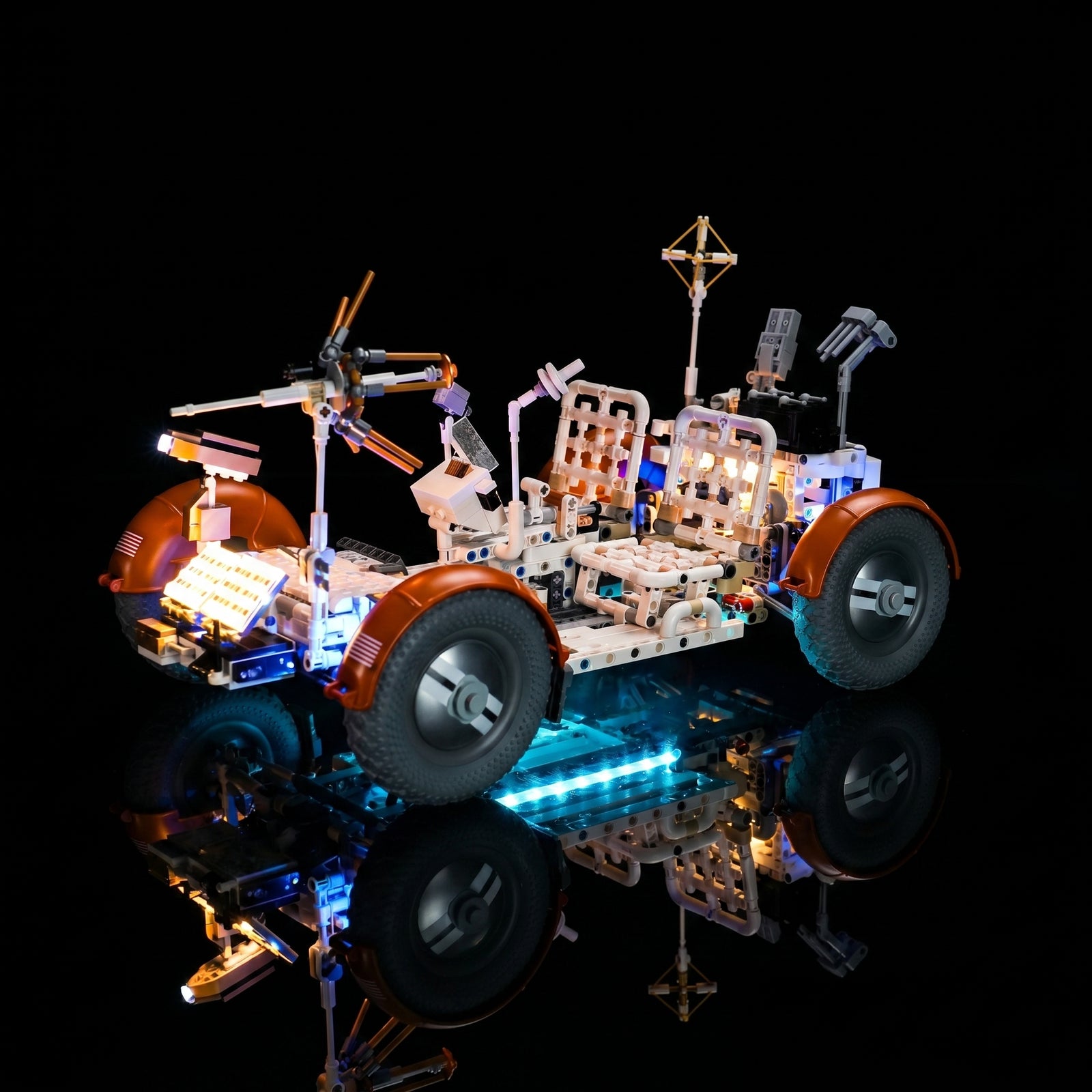 Kit LED pour LEGO® Véhicule d’exploration lunaire NASA Apollo - LRV #42182