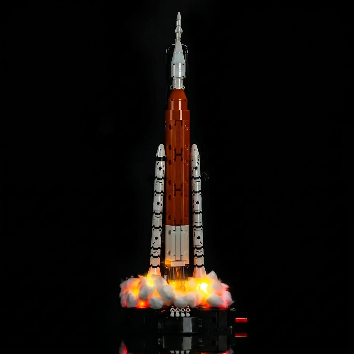 light kit for LEGO® Technic NASA Artemis Space Launch System Rocket #42221, night-mode display glow