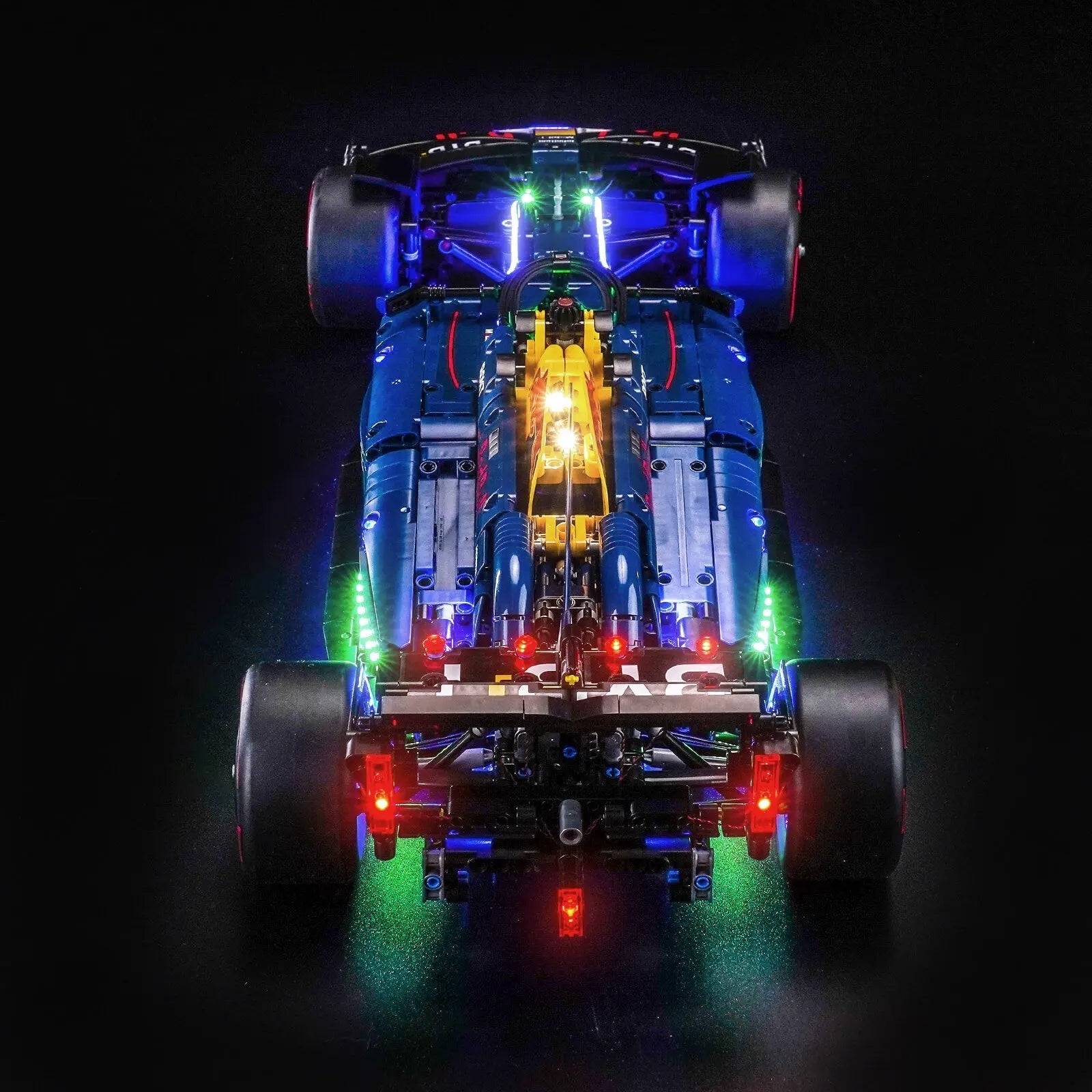 LEGO Technic Oracle Red Bull Racing RB20 F1 Car #42206 with premium LED kit