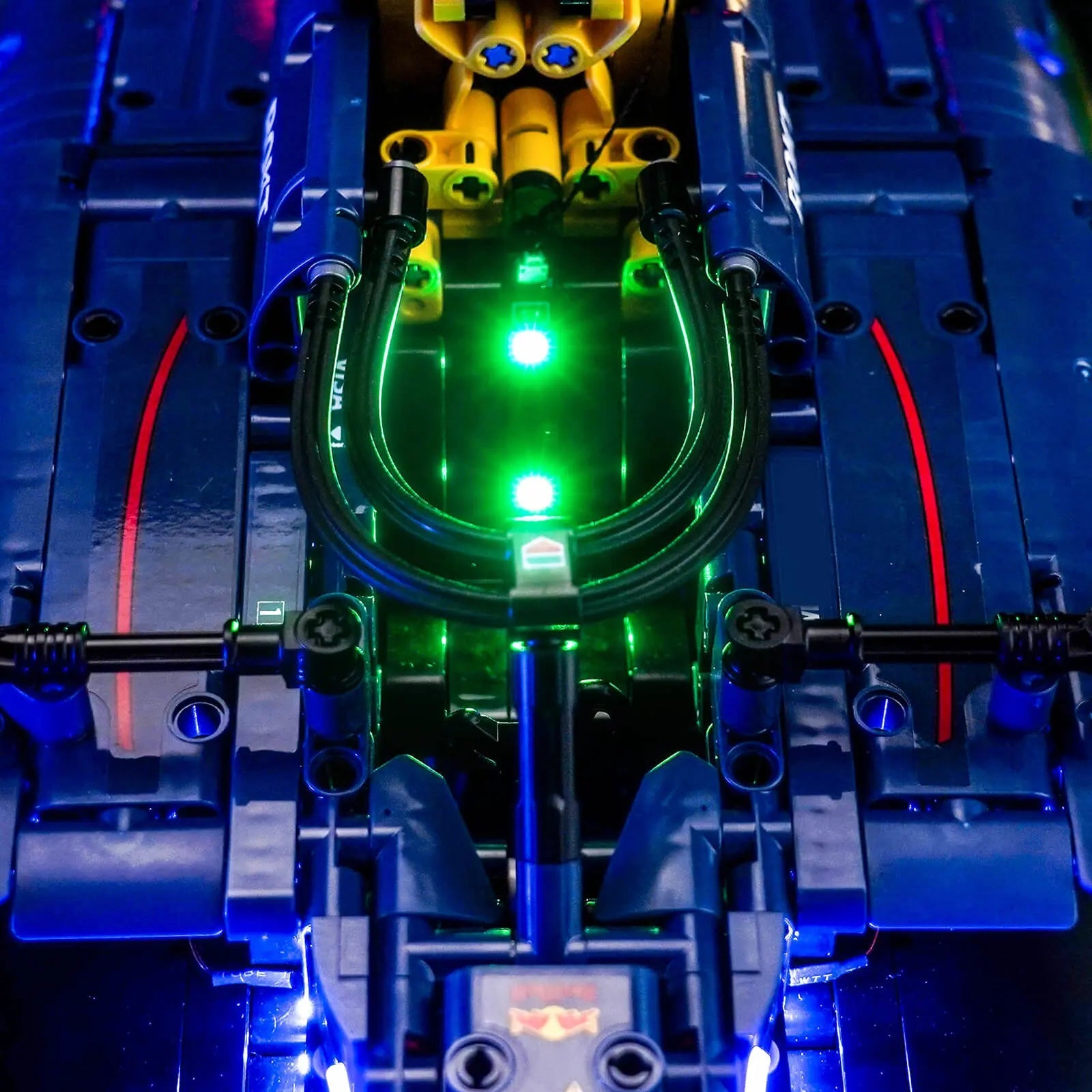 Light Kit LEGO Technic Oracle Red Bull Racing RB20 F1 Car #42206 display view