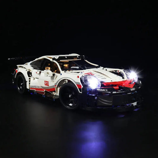 Light Kit for LEGO Technic Porsche 911 RSR #42096 - Bright My Bricks
