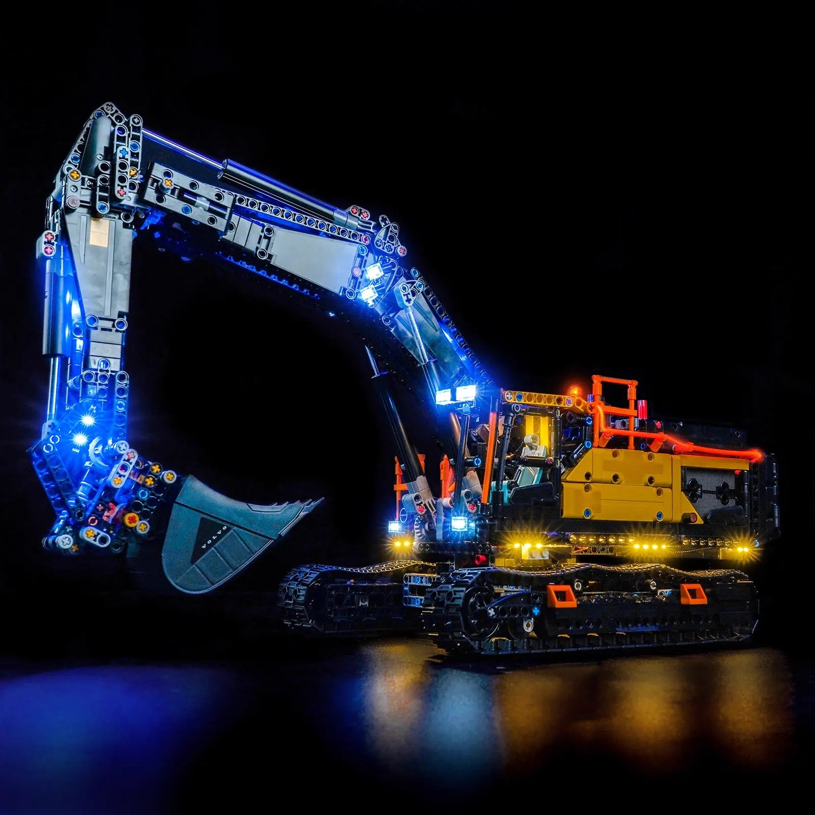 Light Kit for LEGO Technic Volvo EC500 Hybrid Excavator #42215 - Bright My Bricks