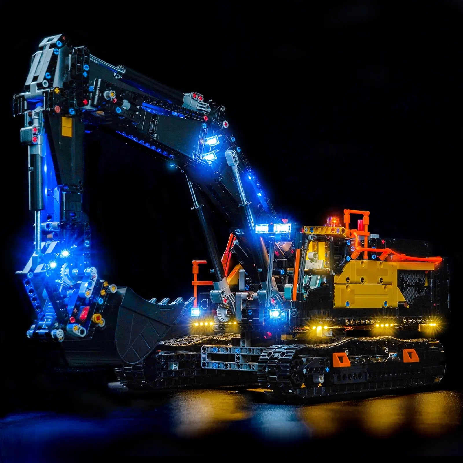 Light Kit for LEGO Technic Volvo EC500 Hybrid Excavator #42215 - Bright My Bricks