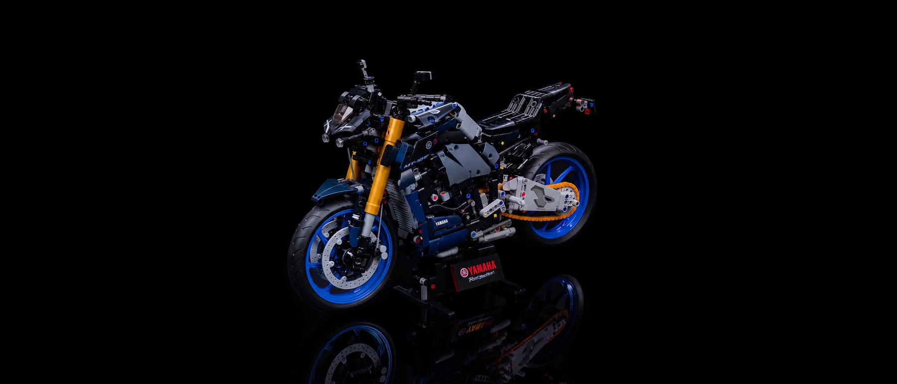 Kit LED pour LEGO® Yamaha MT-10 SP #42159 — standard build, without the LED light kit