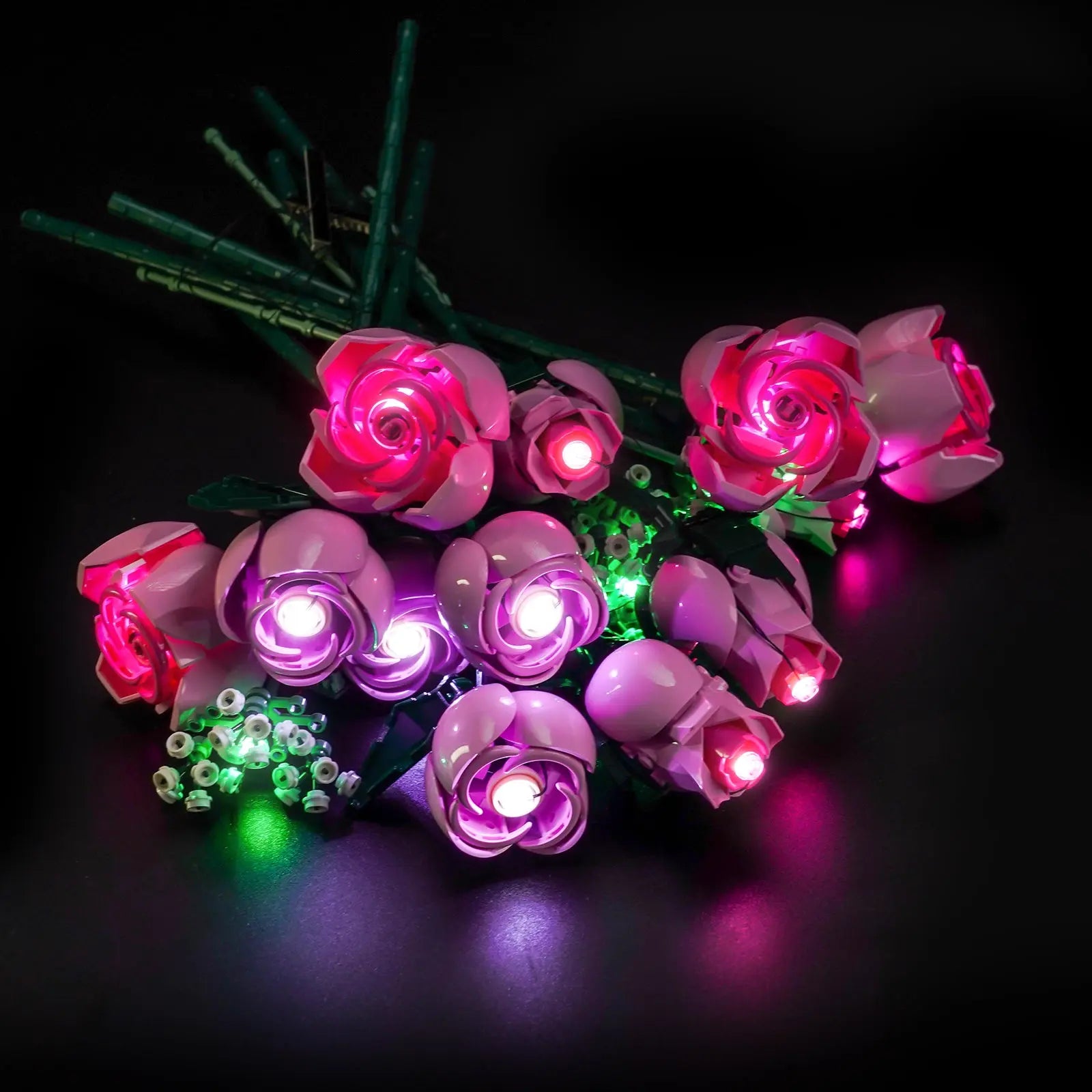 Light Kit for LEGO® The Botanical Collection Bouquet of Pink Roses #10374