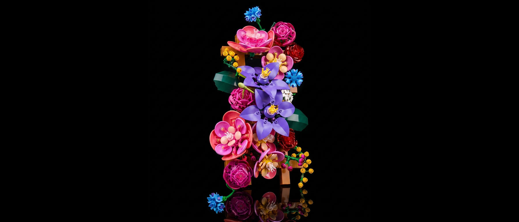 LED-Beleuchtungsset für LEGO® Blumen an der Wand #11503 — standard build, without the LED light kit