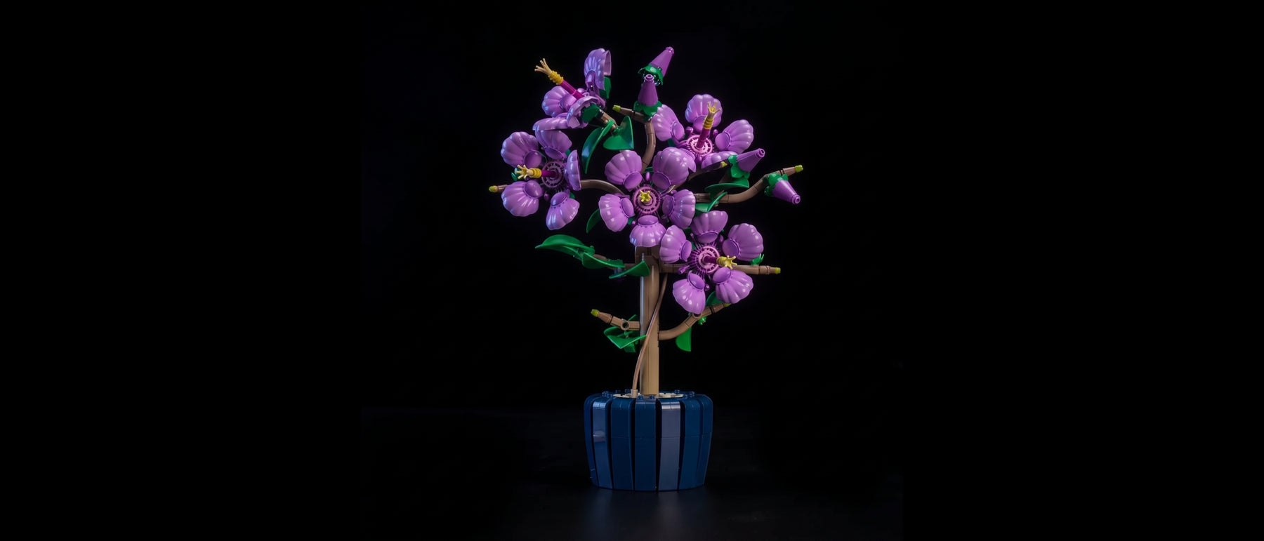 Light Kit for LEGO® The Botanical Collection Hibiscus #10372 — standard build, without the LED light kit
