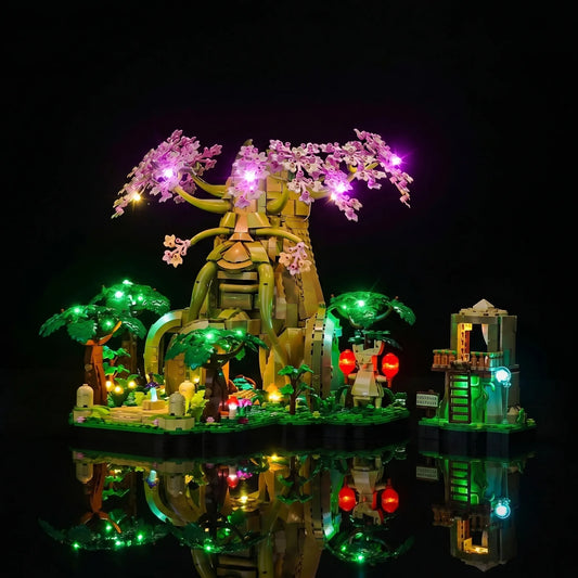 LED light kit for LEGO® The Legend of Zelda Great Deku Tree 2-in-1 #77092 | Bright My Bricks