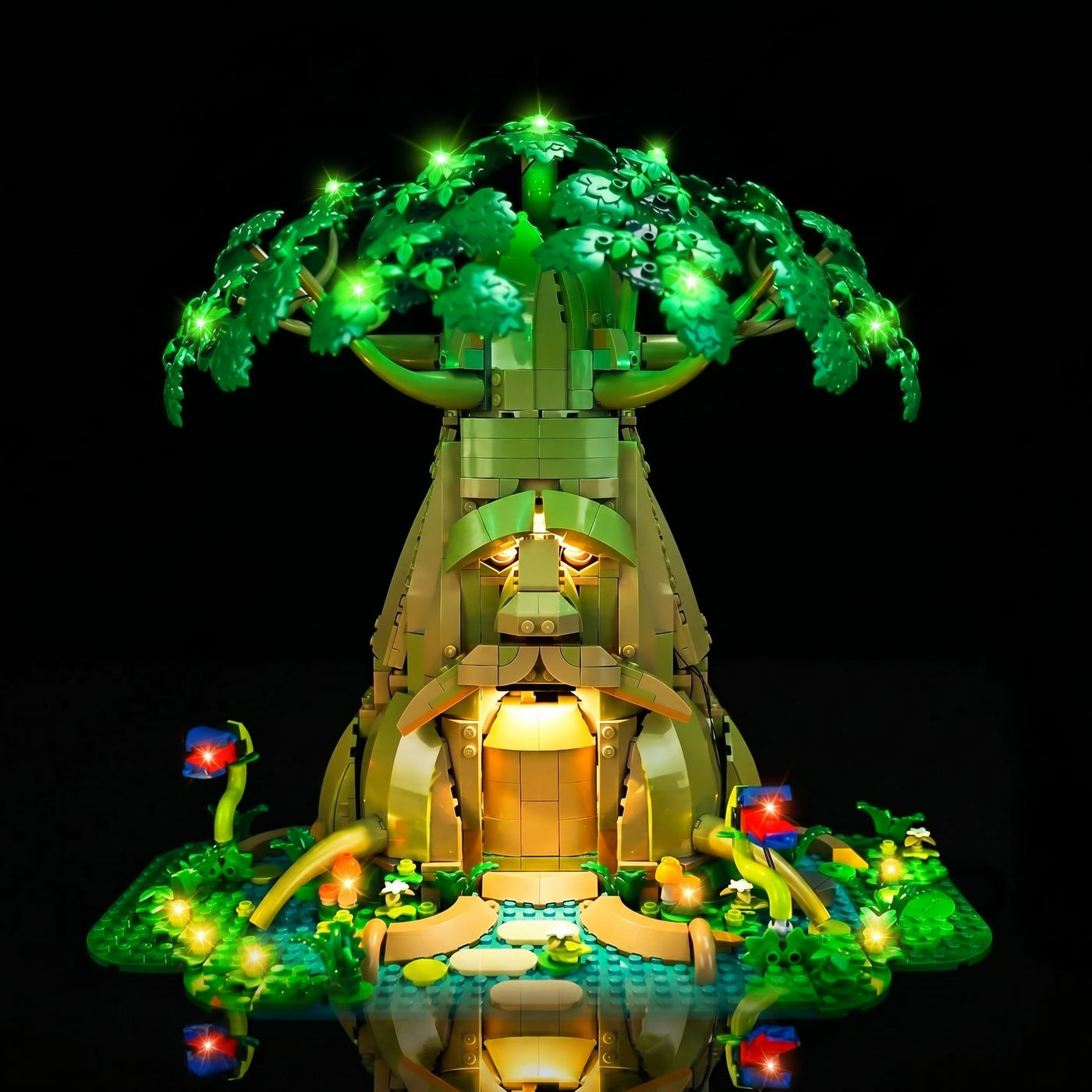 LED light kit for LEGO® The Legend of Zelda Great Deku Tree #77092 | Bright My Bricks