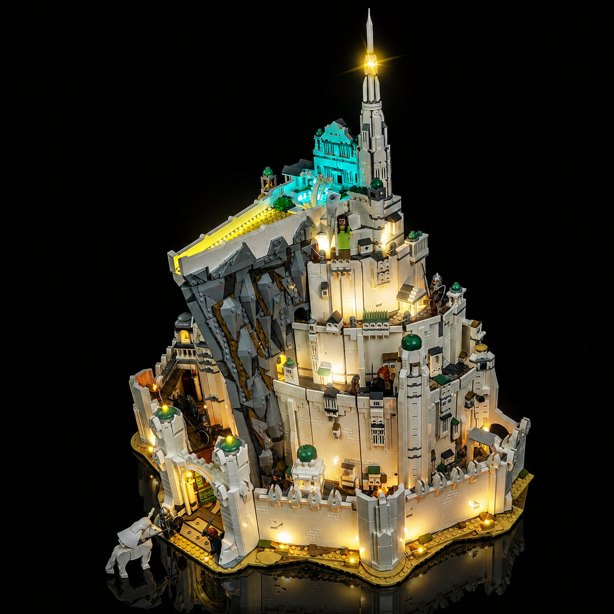 LED light kit for LEGO® The Lord of the Rings: Minas Tirith #11377 | Bright My Bricks
