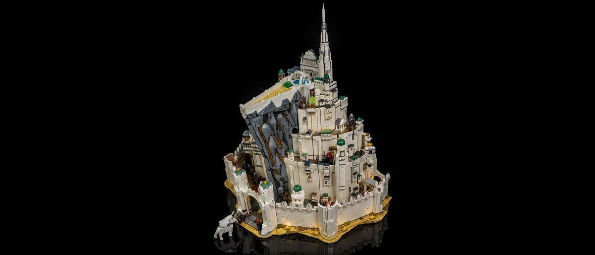 Light Kit for LEGO® The Lord of the Rings: Minas Tirith #11377 — standard build, without the LED light kit