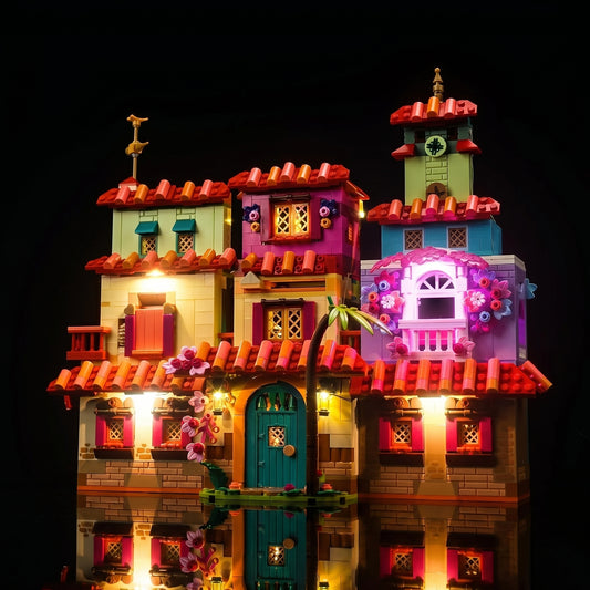 LED light kit for LEGO® The Magical Madrigal House #43245 | Bright My Bricks