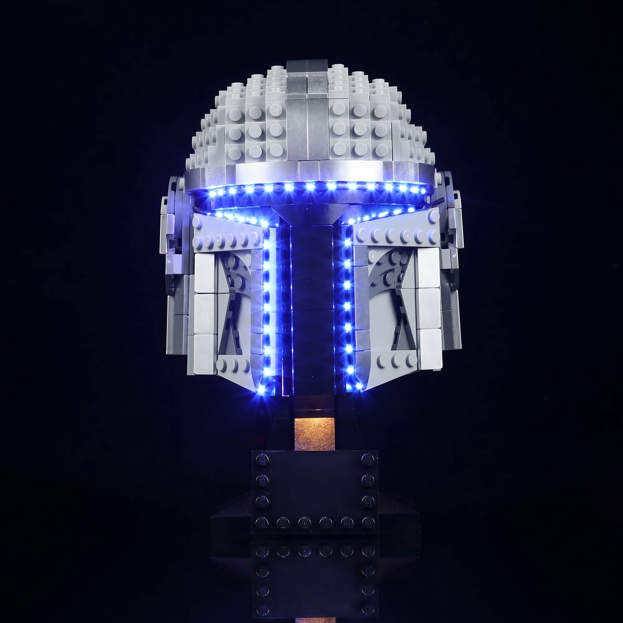 LED light kit for LEGO® The Mandalorian Helmet #75328 | Bright My Bricks