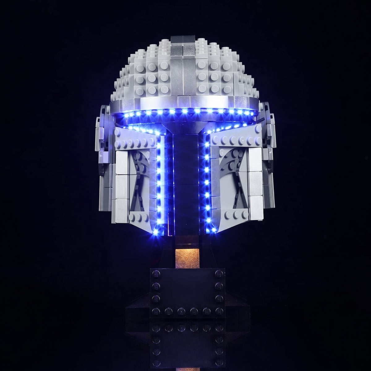 LED light kit for LEGO® The Mandalorian Helmet #75328 | Bright My Bricks