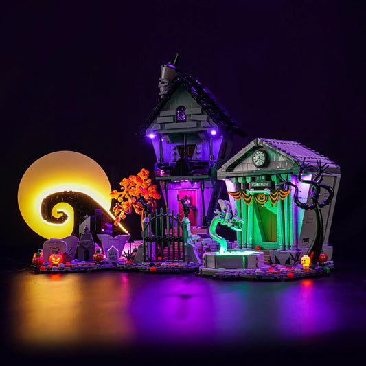 Light Kit for LEGO The Nightmare Before Christmas #21351 - Bright My Bricks