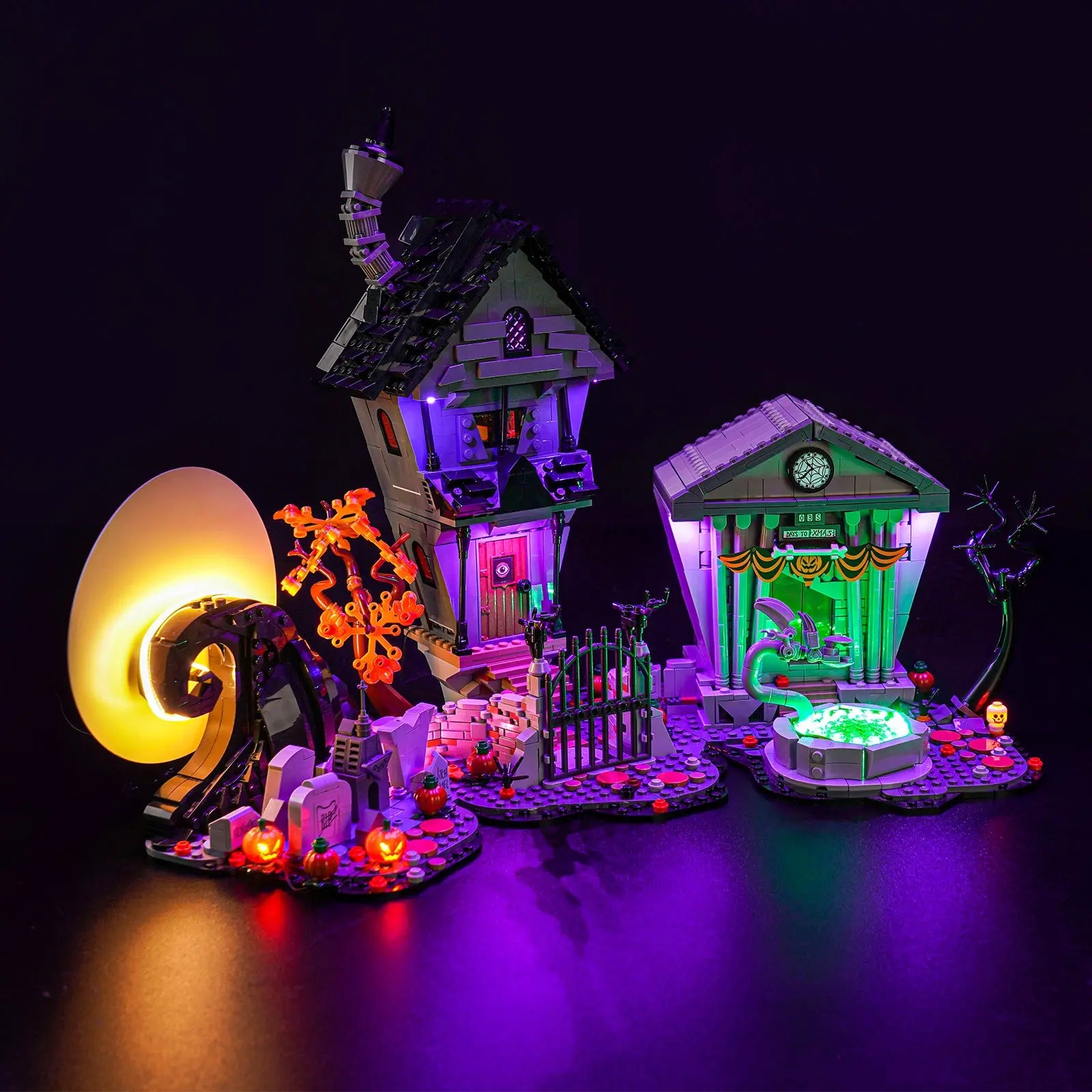 Bright My Bricks LED kit for LEGO The Nightmare Before Christmas #21351