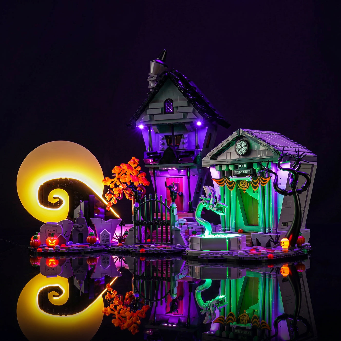 LED light kit for LEGO® The Nightmare Before Christmas #21351 | Bright My Bricks